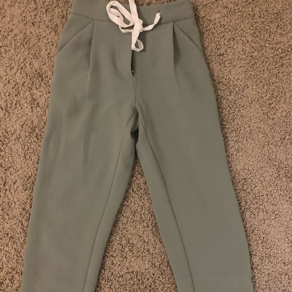 Aritzia Wilfred allant pant sage green - Picture 2 of 3